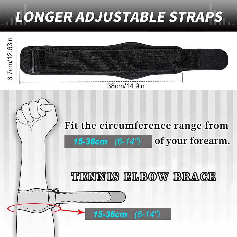 Adjustable Tennis Elbow Support Guard Pads (1PC)