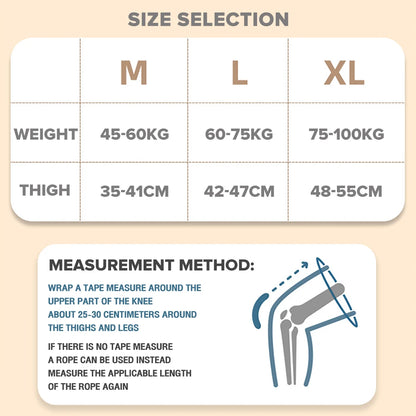 Elastic Fitness Knee Support Braces (1 Pair)