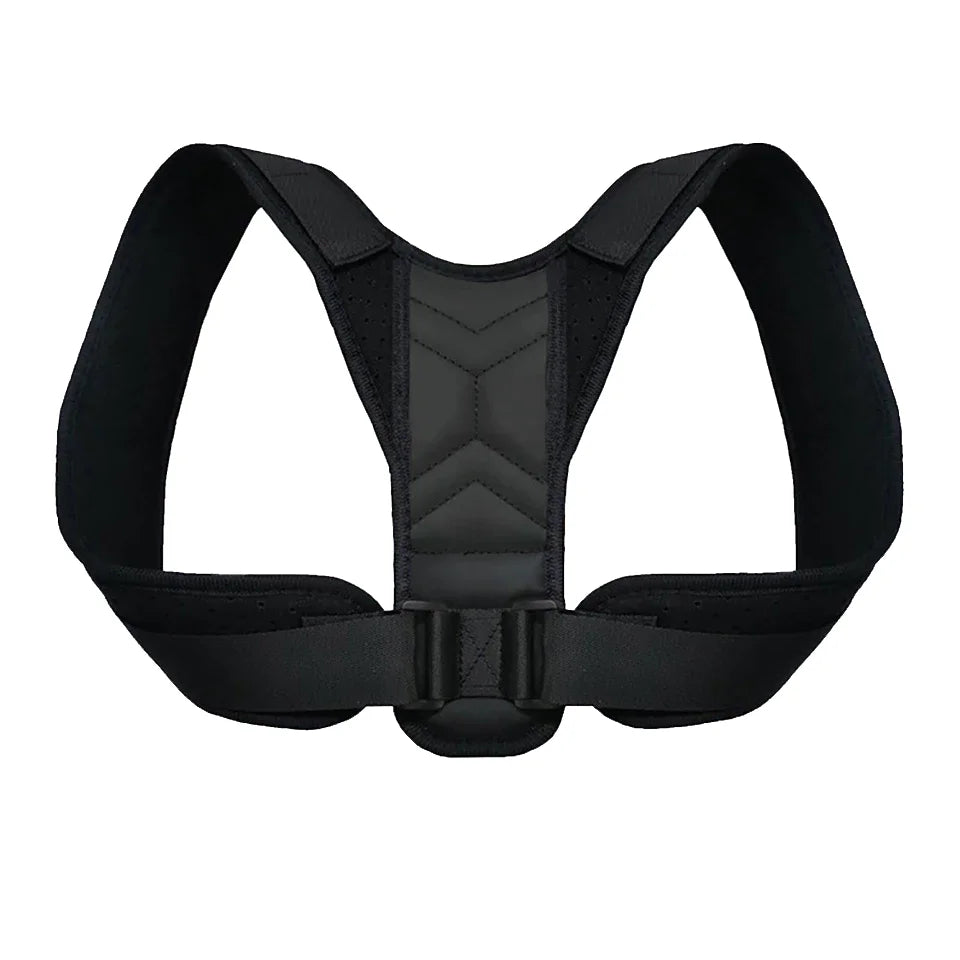 Adjustable Back Posture Corrector & Neck Brace – Shoulder Support for Home & Office