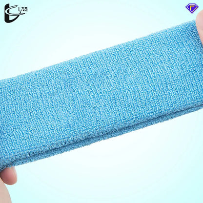 Pure Color Sports Headband – Sweat-Absorbent Running & Fitness Headwear