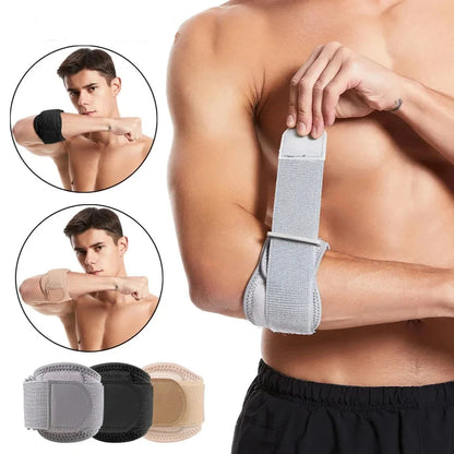 Elbow Brace for Tendonitis & Tennis Elbow – Compression Strap for Pain Relief