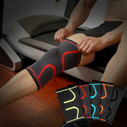 Fitness Knee Support Brace – Elastic Compression Sleeve for Running, Cycling, Basketball & Volleyball